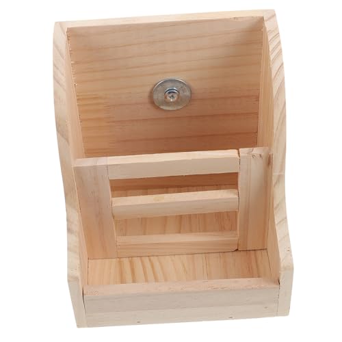 BUGUUYO Futterständer -in-eins-heulagerständer Heuhalter Aus Holz Kleiner Futterständer Chinchilla-zubehör BUGUUYO Futterständer -in-eins-heulagerständer Heuhalter Aus Holz Kleiner Futterständer Chinchilla-zubehör von BUGUUYO
