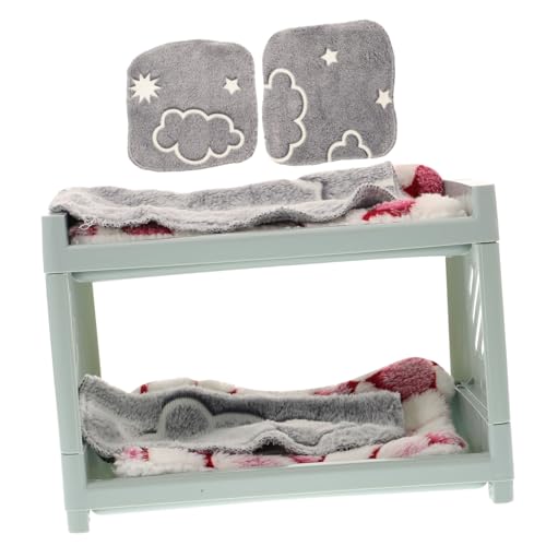 BUGUUYO Doppellagiges Hamsterbett Für Kleintiere Bequemes Bett Für Hamster Und Chinchillas Abnehmbares Nest Für Hasen Robustes Käfigbett Haustierzubehör Zum Schlafen Und Spielen BUGUUYO Doppellagiges Hamsterbett Für Kleintiere Bequemes Bett Für Hamster Und Chinchillas Abnehmbares Nest Für Hasen Robustes Käfigbett Haustierzubehör Zum Schlafen Und Spielen von BUGUUYO