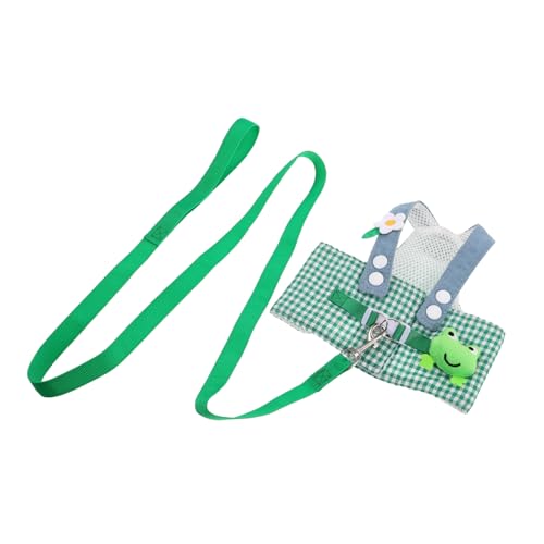 BUGUUYO Weiche Mesh-welpenweste Mit Verstellbarer Schnalle Hundeleinengürtel Aus Baumwolle Und Metall Für Kleine Hunde Und Kätzchen Leine Für Mittelgroße Hunde Und Katzen BUGUUYO Weiche Mesh-welpenweste Mit Verstellbarer Schnalle Hundeleinengürtel Aus Baumwolle Und Metall Für Kleine Hunde Und Kätzchen Leine Für Mittelgroße Hunde Und Katzen von BUGUUYO