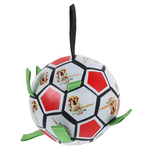BUGUUYO Hundefußball Interaktives Auslaufendes Spielzeug Welpen-zerrfußball Für Hunde Haustier-beißspielzeug Aus Robustem Pu Zufälliger Stil BUGUUYO Hundefußball Interaktives Auslaufendes Spielzeug Welpen-zerrfußball Für Hunde Haustier-beißspielzeug Aus Robustem Pu Zufälliger Stil von BUGUUYO