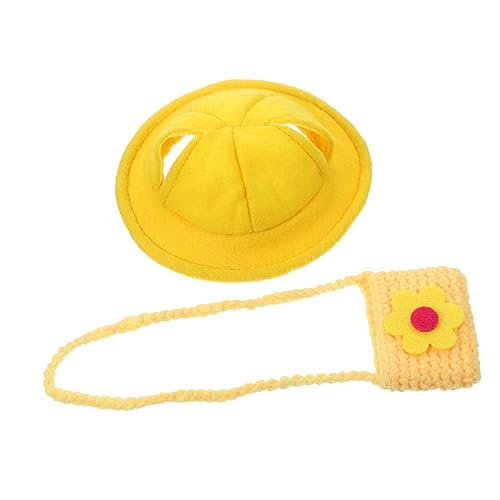 BUGUUYO Hasenmütze Mit Kleiner Tasche Für Kaninchen Haustier Hasentasche Kleine Mütze Hasenkostüm Für Alltag Partys Halloween Weihnachten Fotoshootings von BUGUUYO