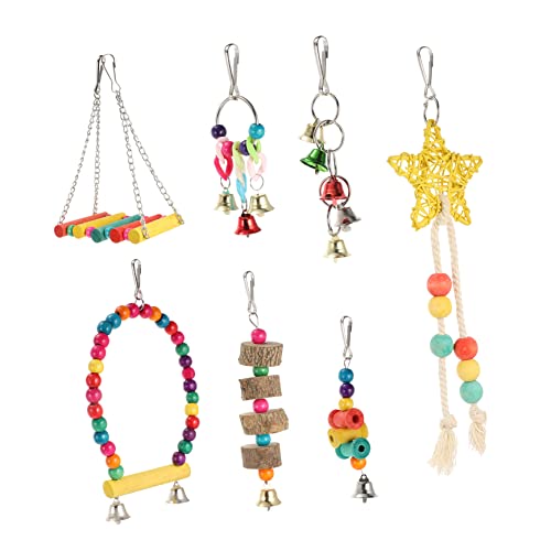BUGUUYO Papagei Vogel Spielzeug Set Spieß Feeder Spielzeug Vogel Käfig Zubehör Sicher Beißen Spielzeug Wohnkultur BUGUUYO Papagei Vogel Spielzeug Set Spieß Feeder Spielzeug Vogel Käfig Zubehör Sicher Beißen Spielzeug Wohnkultur von BUGUUYO