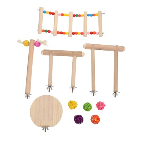BUGUUYO 1satz Papageien-spielzeugen Bissfeste Vogelspielzeuge Für Käfige Interaktive Beschäftigung Für Wellensittiche Nymphensittiche Und Andere Vögel Einfach Zu Montieren BUGUUYO 1satz Papageien-spielzeugen Bissfeste Vogelspielzeuge Für Käfige Interaktive Beschäftigung Für Wellensittiche Nymphensittiche Und Andere Vögel Einfach Zu Montieren von BUGUUYO