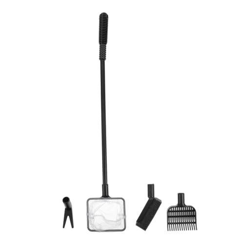 BUGUUYO Aquarium-kiesbürste 4-in-1-set Stangenersatz Löffel Netz Einfach Zu Verwenden Und Aufzubewahren von BUGUUYO