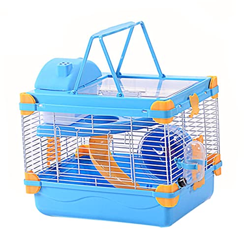 BUGUUYO Kleintier Hamsterkäfig Haustier Hamster Villa Orange Doppelschicht Luxus BUGUUYO Kleintier Hamsterkäfig Haustier Hamster Villa Orange Doppelschicht Luxus von BUGUUYO