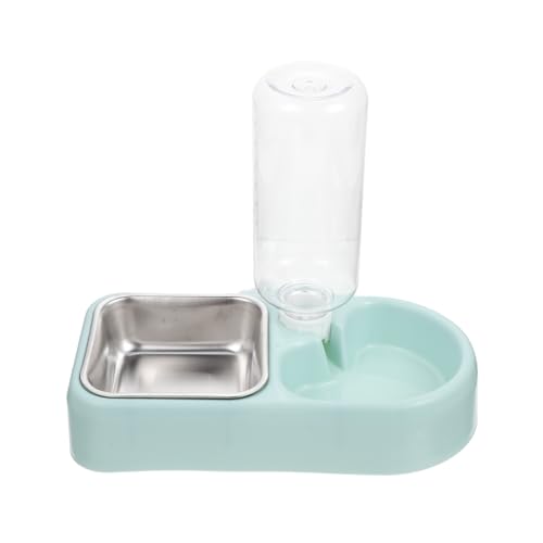 BUGUUYO Katzenfutternapf Wasserspender für Hunde Rutschfester Futternapf Abnehmbarer Futterspender Leicht zu reinigen Blaue Box BUGUUYO Katzenfutternapf Wasserspender für Hunde Rutschfester Futternapf Abnehmbarer Futterspender Leicht zu reinigen Blaue Box von BUGUUYO