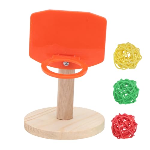 BUGUUYO Vogel Erziehung Spielzeug Papagei Ausbildung Spielzeug Basketball Hoop Glocken Zufällig BUGUUYO Vogel Erziehung Spielzeug Papagei Ausbildung Spielzeug Basketball Hoop Glocken Zufällig von BUGUUYO