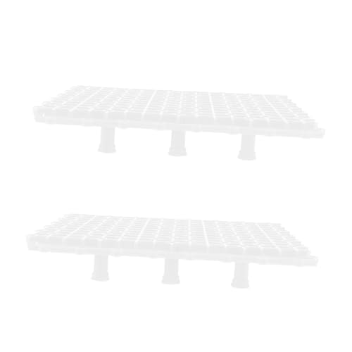 BUGUUYO Filtrationsplatte Isolationsnetz Für Aquarien Stapelbare Aquarien-Sets Zuchtbox PVC-Kunststoff Robustes Aquarium-zubehör von BUGUUYO