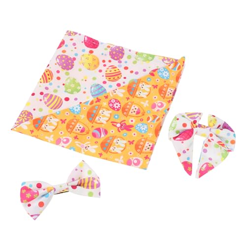 BUGUUYO 1satz Pet Scarf Set Für Hunde Und Katzen Teiliges Dekorationsset Mit Fliege Schleife Und Dreieckstuch Für Feiern Und Tägliches Tragen Hautfreundliche Materialien BUGUUYO 1satz Pet Scarf Set Für Hunde Und Katzen Teiliges Dekorationsset Mit Fliege Schleife Und Dreieckstuch Für Feiern Und Tägliches Tragen Hautfreundliche Materialien von BUGUUYO
