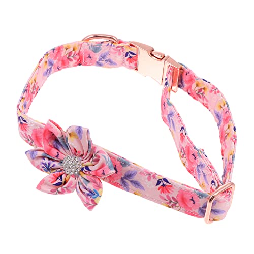 BUGUUYO 1 Stück Abtrünniges Rosafarbenes Halsband Mit Schleife Metall Für Welpen Blumen Gänseblümchen Kleine Dekoration Tierblume Halsband Katze Hundetraining Mit BUGUUYO 1 Stück Abtrünniges Rosafarbenes Halsband Mit Schleife Metall Für Welpen Blumen Gänseblümchen Kleine Dekoration Tierblume Halsband Katze Hundetraining Mit von BUGUUYO