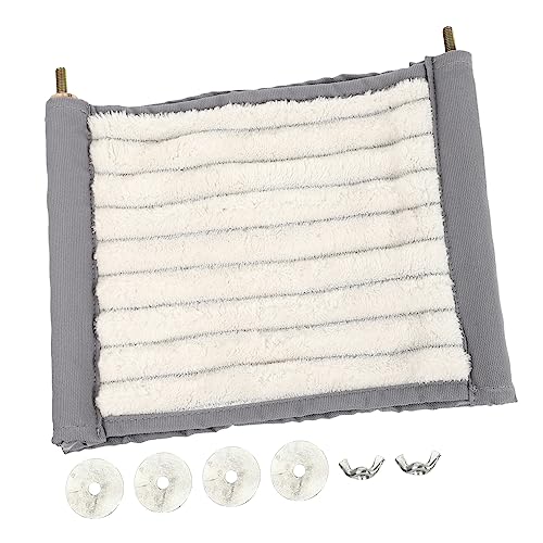 BUGUUYO Haustierfreundliches Hängebett Für Hamster Plüsch-hängematte Und Atmungsaktives Haustiernest Mehrfarbig Hamsterspielzeug BUGUUYO Haustierfreundliches Hängebett Für Hamster Plüsch-hängematte Und Atmungsaktives Haustiernest Mehrfarbig Hamsterspielzeug von BUGUUYO