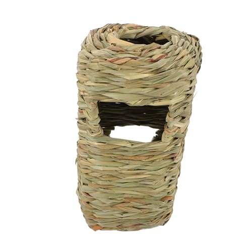BUGUUYO 1 Stück Hamsternest Im Stroh -Tunnel Hamsterkammer Versteck Hamsterbettwäsche Chinchilla Heu Klein Hamsteranreicherung Hamsterspielzeug Nestspielzeug Strohnest BUGUUYO 1 Stück Hamsternest Im Stroh -Tunnel Hamsterkammer Versteck Hamsterbettwäsche Chinchilla Heu Klein Hamsteranreicherung Hamsterspielzeug Nestspielzeug Strohnest von BUGUUYO