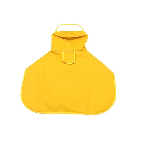 BUGUUYO 1 Stück Haustier Hunde Regenmantel Kleiner Hunde Regenmantel Hundebekleidung Regenbekleidung Haustier Regen Kapuzenpullover Kapuzen Regenjacke Hunde Regenmantel Overall von BUGUUYO