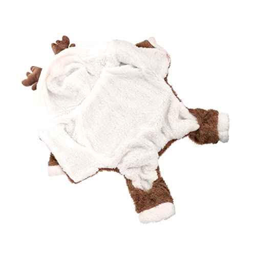 BUGUUYO Atmungsaktive 4-Beine-Kleidung Für Hunde Im Elch-Design Haustier-Outfit Haustier-hundebedarf Weiches Material von BUGUUYO