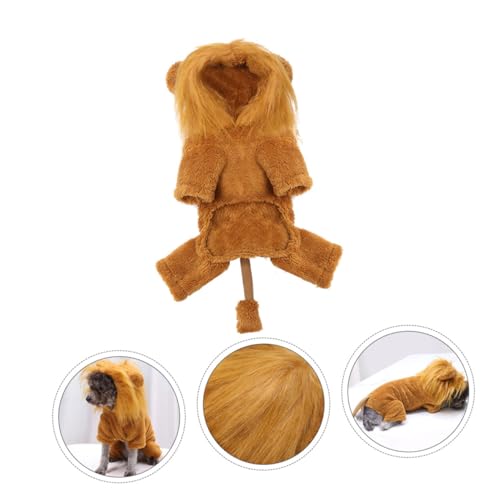 BUGUUYO Halloween Hundekleidung Löwenkostüm Für Haustiere Ausgefallene Haustierkleidung Einfach Auszuziehen Für Partys Und Outdoor-aktivitäten BUGUUYO Halloween Hundekleidung Löwenkostüm Für Haustiere Ausgefallene Haustierkleidung Einfach Auszuziehen Für Partys Und Outdoor-aktivitäten von BUGUUYO