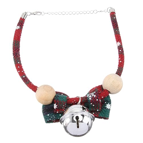 BUGUUYO 1pc Bow-Knot Haustier Kragen Für Hund Katze Bequeme Hals Mit Glocken Weihnachten Decor Für Pet BUGUUYO 1pc Bow-Knot Haustier Kragen Für Hund Katze Bequeme Hals Mit Glocken Weihnachten Decor Für Pet von BUGUUYO