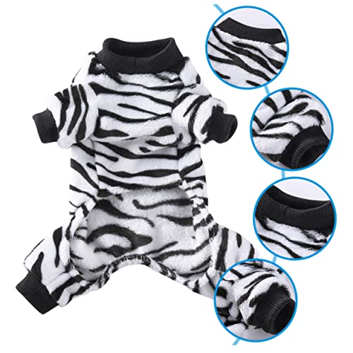 BUGUUYO Korallenfleece-hundekleidung Warme Schlafanzug Für Große Hunde Atmungsaktives Material Bezauberndes Design XL von BUGUUYO