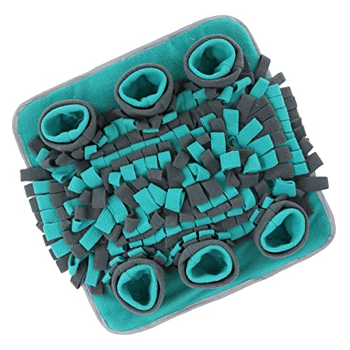 BUGUUYO 1 Stück Pet Sniffing Pad Pads Hunde klein waschbar schnüffeln Schnüffelmatte für Haustiere Haustierausbildungsmatte langsame Fressmatte für Hund und Katze Polyester Grün BUGUUYO 1 Stück Pet Sniffing Pad Pads Hunde klein waschbar schnüffeln Schnüffelmatte für Haustiere Haustierausbildungsmatte langsame Fressmatte für Hund und Katze Polyester Grün von BUGUUYO