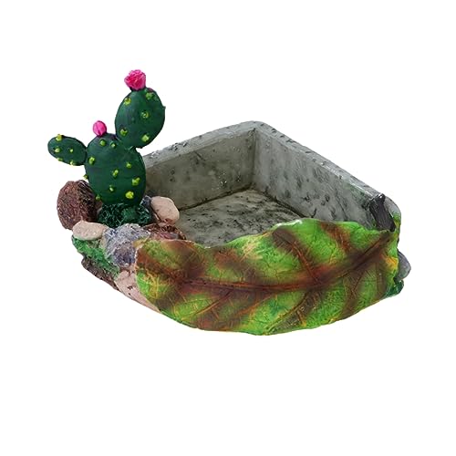 BUGUUYO 1stücke Futternapf Und Wasserschale Für Reptilien Schildkröten Echsen Und Schlangen Langlebig Für Trocken Und Nassfutter Geeignet BUGUUYO 1stücke Futternapf Und Wasserschale Für Reptilien Schildkröten Echsen Und Schlangen Langlebig Für Trocken Und Nassfutter Geeignet von BUGUUYO