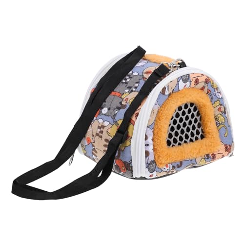 BUGUUYO Hamster Tragetasche Outdoor Igel Handtasche Eichhörnchen Tasche Chinchilla Tasche Pet Lagerung Beutel BUGUUYO Hamster Tragetasche Outdoor Igel Handtasche Eichhörnchen Tasche Chinchilla Tasche Pet Lagerung Beutel von BUGUUYO