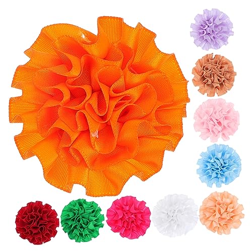 BUGUUYO Haustierhalsband-Ornament – ​​10 Stück Hundehalsbandblumen Halsbandclip Für Welpen Katzenpflegezubehör von BUGUUYO