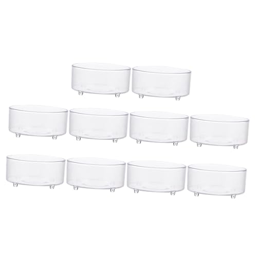 BUGUUYO Wassernapf Für Reptilien 10er-Pack Acrylnapf Zum Füttern Von Schildkröten Eidechsen Und Kleinen Reptilien BUGUUYO Wassernapf Für Reptilien 10er-Pack Acrylnapf Zum Füttern Von Schildkröten Eidechsen Und Kleinen Reptilien von BUGUUYO