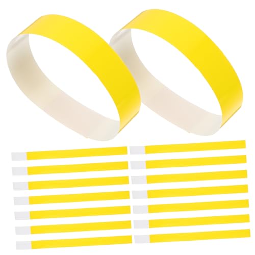 BUGUUYO 100 Stück Haustier -Tag -Kragen Hundehalsband Haustier-ID-Tag zum Selbermachen Welpen -Tag -Kragen Cats Dogs ID -Tags Welpen-ID-Band Hund namensschild Welpenname Kragen pp Yellow BUGUUYO 100 Stück Haustier -Tag -Kragen Hundehalsband Haustier-ID-Tag zum Selbermachen Welpen -Tag -Kragen Cats Dogs ID -Tags Welpen-ID-Band Hund namensschild Welpenname Kragen pp Yellow von BUGUUYO