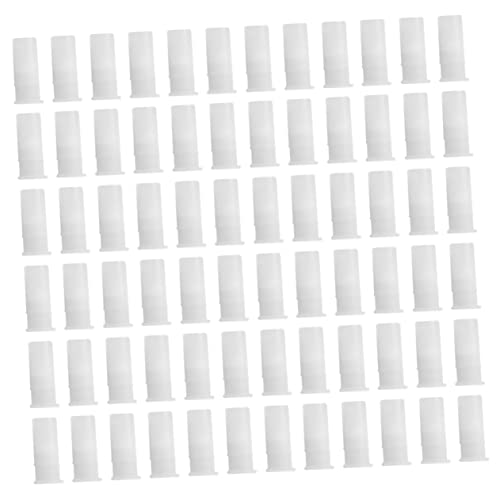 BUGUUYO 100St Dicke -Spielmatte Rasseln für Babyspielzeug quietschen bastelzeug für geräuschemacher Plush Toy Quietscher Geräuschmacher solide Spielzeugwerkzeuge Plastik Weiß von BUGUUYO