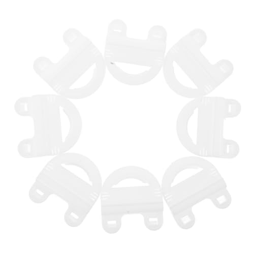 BUGUUYO 10St Katzenkäfighalter Drahtkäfig- DIY-Verbindungswerkzeuge Käfigschnallen Kaninchenkäfig-Clips hundebox Schloss Verbinder für Haustierzäune Montageschnallen Plastik Weiß BUGUUYO 10St Katzenkäfighalter Drahtkäfig- DIY-Verbindungswerkzeuge Käfigschnallen Kaninchenkäfig-Clips hundebox Schloss Verbinder für Haustierzäune Montageschnallen Plastik Weiß von BUGUUYO