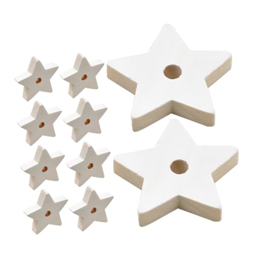 BUGUUYO 10stücke Holz Kauspielzeug Für Vögel Hängendes Spielzeug Zum Aufhängen Für Papageien Vogelschaukelspielzeug Vogelspielzeug Für Futtersuche Balance-zugspielzeug Für Sittiche von BUGUUYO