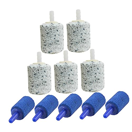 BUGUUYO 10pcs Aquarium Luftpumpe Zubehör Air Stein Set Für Aquarium Bubbler Decor BUGUUYO 10pcs Aquarium Luftpumpe Zubehör Air Stein Set Für Aquarium Bubbler Decor von BUGUUYO