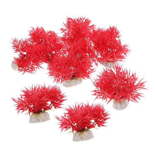 BUGUUYO Realistische Kunststoff Aquarium Pflanzen Aquarium Pflanzen Dekoration Set Aquarium Zubehör BUGUUYO Realistische Kunststoff Aquarium Pflanzen Aquarium Pflanzen Dekoration Set Aquarium Zubehör von BUGUUYO