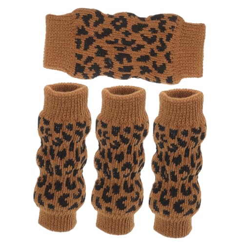 BUGUUYO 3er-Sets Hundebeinwärmer Haustiersocken Modische Und Warme Beinabdeckungen Für Ihr Haustier 4 Stück * 3 von BUGUUYO
