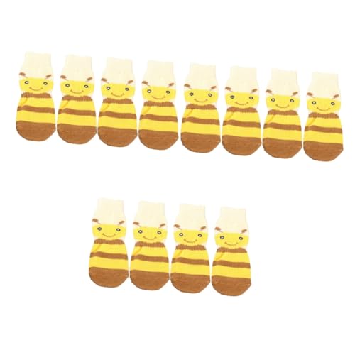 BUGUUYO 12 STK Haustier gestrickte Socken Golden Retriever Socken wintersocken für Haustiere Thermal Socks thermosocke gestrickte warme Socken Warme Socken für Haustiere Yellow BUGUUYO 12 STK Haustier gestrickte Socken Golden Retriever Socken wintersocken für Haustiere Thermal Socks thermosocke gestrickte warme Socken Warme Socken für Haustiere Yellow von BUGUUYO