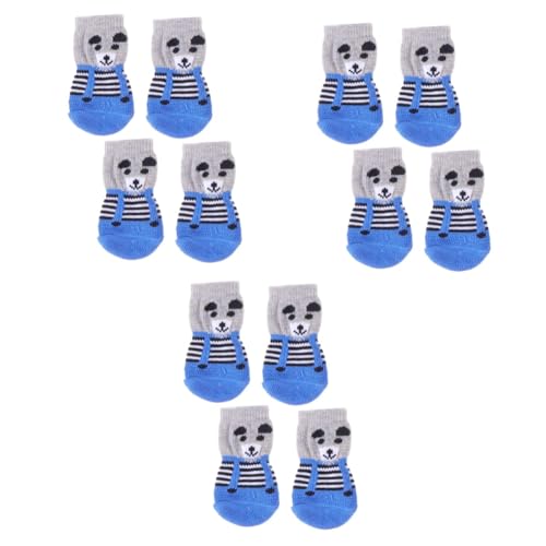 BUGUUYO 12stücke rutschfeste Baumwollsocken Für Hunde -socken Für Und Katzen s Zufällige Farben Pfotenschutz Für Drinnen von BUGUUYO