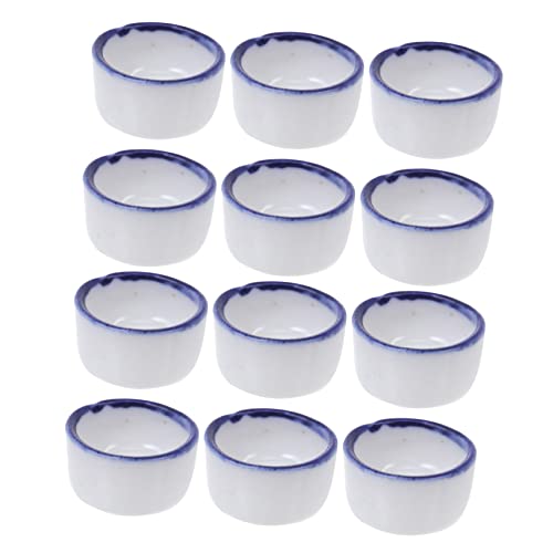 BUGUUYO Mehrzweck-kleinbecken Aus Porzellan Reptilienbecken Futternäpfe Aus Keramik Für Krabbelnde Haustiere von BUGUUYO