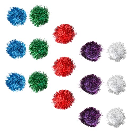 BUGUUYO Smart Cat Toy 15 Stück Katzenspielzeug Bälle für Indoor-Katzen Praktisches interaktives Spielzeug Kätzchen necken Glocke BUGUUYO Smart Cat Toy 15 Stück Katzenspielzeug Bälle für Indoor-Katzen Praktisches interaktives Spielzeug Kätzchen necken Glocke von BUGUUYO