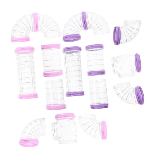 BUGUUYO 16stücke DIY Hamster Rohre Tunnel Tracks Für Hamsterkäfig Externe Rattentunnel Mit Kunststoffmaterial Easy Installieren Und Demontieren Spielzeug Für Haustiere BUGUUYO 16stücke DIY Hamster Rohre Tunnel Tracks Für Hamsterkäfig Externe Rattentunnel Mit Kunststoffmaterial Easy Installieren Und Demontieren Spielzeug Für Haustiere von BUGUUYO