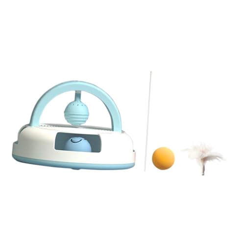 BUGUUYO 1Satz Interaktives Katzenspielzeug Mit Schwingendem Ball Und Katzenminze Teaser Für Katzen Fördert Selbstständiges Und Bewegung Indoor Katzenspielzeug Für Stundenlangen Spaß von BUGUUYO