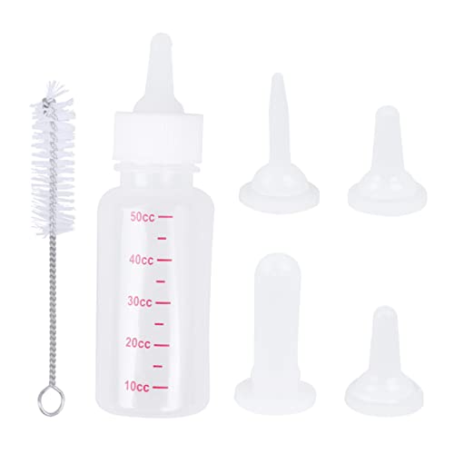 BUGUUYO 1Satz Transparent Pet Nursing Bottle for Dogs and Cats Includes Replacement Nipples and Cleaning Brush Safe Silicone and Material BUGUUYO 1Satz Transparent Pet Nursing Bottle for Dogs and Cats Includes Replacement Nipples and Cleaning Brush Safe Silicone and Material von BUGUUYO