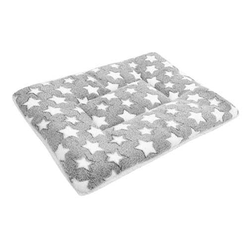 BUGUUYO 1Stk Haustiermatte Animal Polster pet Heating pad katzenmatte sitzkissen für pkw Haustier-Produkte petbett katzenbett Ruhekissen Universelles Haustierbett Haustiernest Flanell Grey BUGUUYO 1Stk Haustiermatte Animal Polster pet Heating pad katzenmatte sitzkissen für pkw Haustier-Produkte petbett katzenbett Ruhekissen Universelles Haustierbett Haustiernest Flanell Grey von BUGUUYO