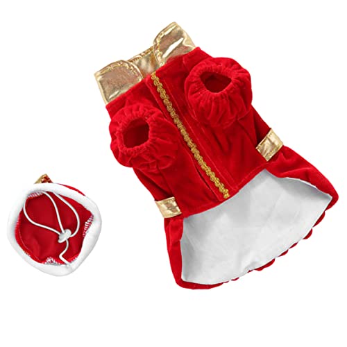BUGUUYO 1pc Acryl Haustier Kleidung Hund Fleece Kostüme Katze Halloween Weihnachten Haustier Bekleidung von BUGUUYO