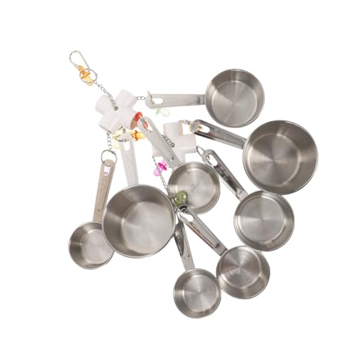 BUGUUYO Kauspielzeug Für Papageien Mit 8 Töpfen Aus Acryl Und Edelstahl Vogelspielzeug Hängespielzeug Für Haustiere Vogelspielzeug Käfigspielzeug Sicheres Material Für Vögel BUGUUYO Kauspielzeug Für Papageien Mit 8 Töpfen Aus Acryl Und Edelstahl Vogelspielzeug Hängespielzeug Für Haustiere Vogelspielzeug Käfigspielzeug Sicheres Material Für Vögel von BUGUUYO