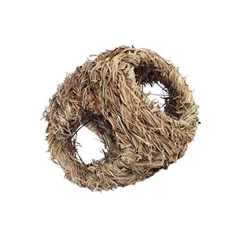 BUGUUYO Handgewebtes Vogelnest Aus Berggras Für Garten Und Outdoor-Dekoration Naturmaterial Sicher Für Vögel von BUGUUYO
