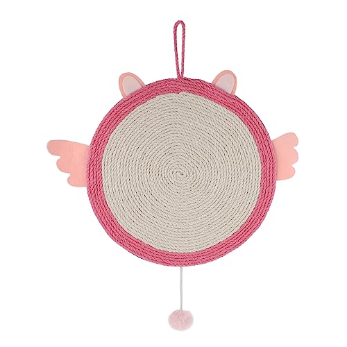 BUGUUYO 1Stk kratzbaum für Katzen Kratzmöbel für Katzen sisal kratzbrett Kratzkissen für Katzen Katzen-Kratzunterlage Katzenbett in Engelsform Krallenschleifspielzeug für Katzen Sisalseil BUGUUYO 1Stk kratzbaum für Katzen Kratzmöbel für Katzen sisal kratzbrett Kratzkissen für Katzen Katzen-Kratzunterlage Katzenbett in Engelsform Krallenschleifspielzeug für Katzen Sisalseil von BUGUUYO