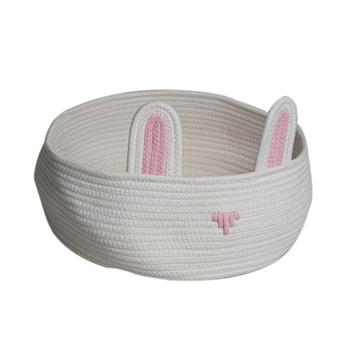 BUGUUYO 1Stück Katzenbett Aus Baumwollseil Tierfreundliches Haustiernest Tierform Bequemes Und Atmungsaktives Katzenbett Für Hunde Und Katzen Weiß Ohne Kissen BUGUUYO 1Stück Katzenbett Aus Baumwollseil Tierfreundliches Haustiernest Tierform Bequemes Und Atmungsaktives Katzenbett Für Hunde Und Katzen Weiß Ohne Kissen von BUGUUYO