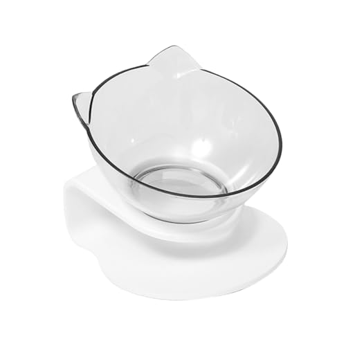 BUGUUYO 1Stück Katzenfutternapf Mit Geneigtem Design Rutschfester Rutsch Transparente Schüssel Für Befüllen Und Reinigen Für Katzen Und Kätzchen Schont BUGUUYO 1Stück Katzenfutternapf Mit Geneigtem Design Rutschfester Rutsch Transparente Schüssel Für Befüllen Und Reinigen Für Katzen Und Kätzchen Schont von BUGUUYO