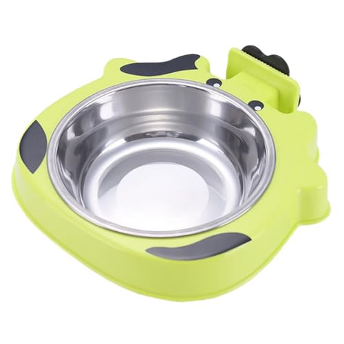 BUGUUYO Futternapf Wasserspender Hängenapf Für Hunde Für Futter Und Wasser Robust Und Einfach Einzustellen Zufällige Farbe von BUGUUYO