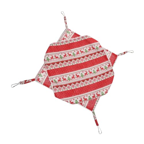 BUGUUYO 1stk Hängematte Hängendes Eichhörnchen Winter Hängender Hamster Plüschtiere Gefülltes Eichhörnchen Hamsternest Schlinge Für Die Hundepflege Kleines Haustiernest Rot Baumwolle BUGUUYO 1stk Hängematte Hängendes Eichhörnchen Winter Hängender Hamster Plüschtiere Gefülltes Eichhörnchen Hamsternest Schlinge Für Die Hundepflege Kleines Haustiernest Rot Baumwolle von BUGUUYO