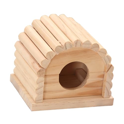 BUGUUYO Robustes verschleißfestes Hamsterhaus aus Holz gemütliches Nest für Haustiere Heimtierbedarf Chinchilla- BUGUUYO Robustes verschleißfestes Hamsterhaus aus Holz gemütliches Nest für Haustiere Heimtierbedarf Chinchilla- von BUGUUYO